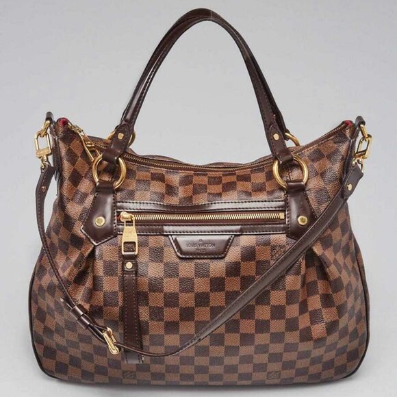 Louis Vuitton Damier Canvas Evora MM Bag - Picture 1 of 10